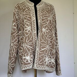 Embroidered jacket